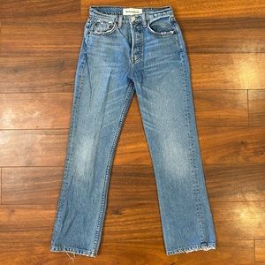 REFORMATION Jordi Kick Flares in Antigua